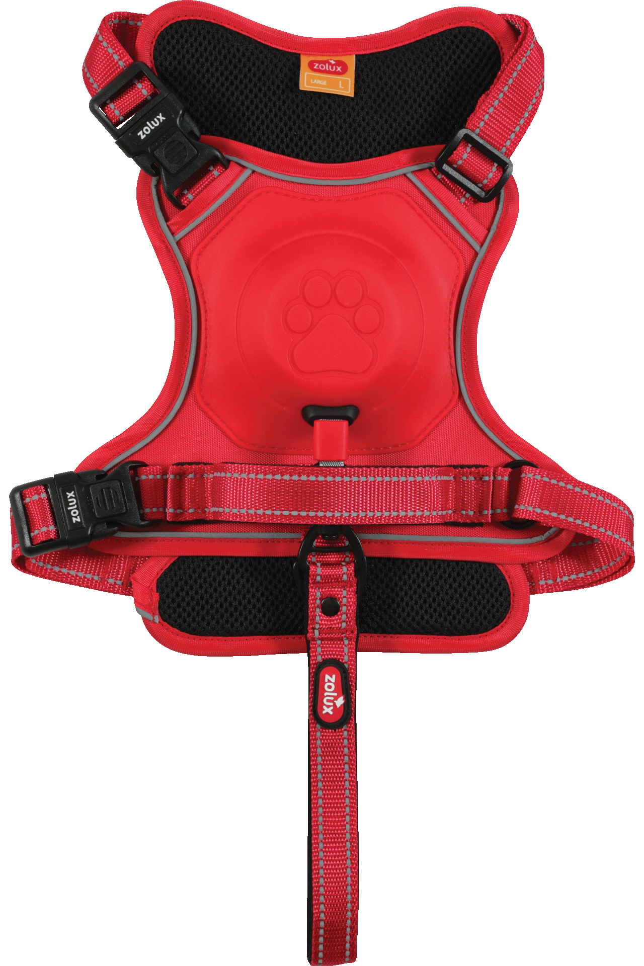 Harnais avec laisse retractable pour chien Easy Ride Large