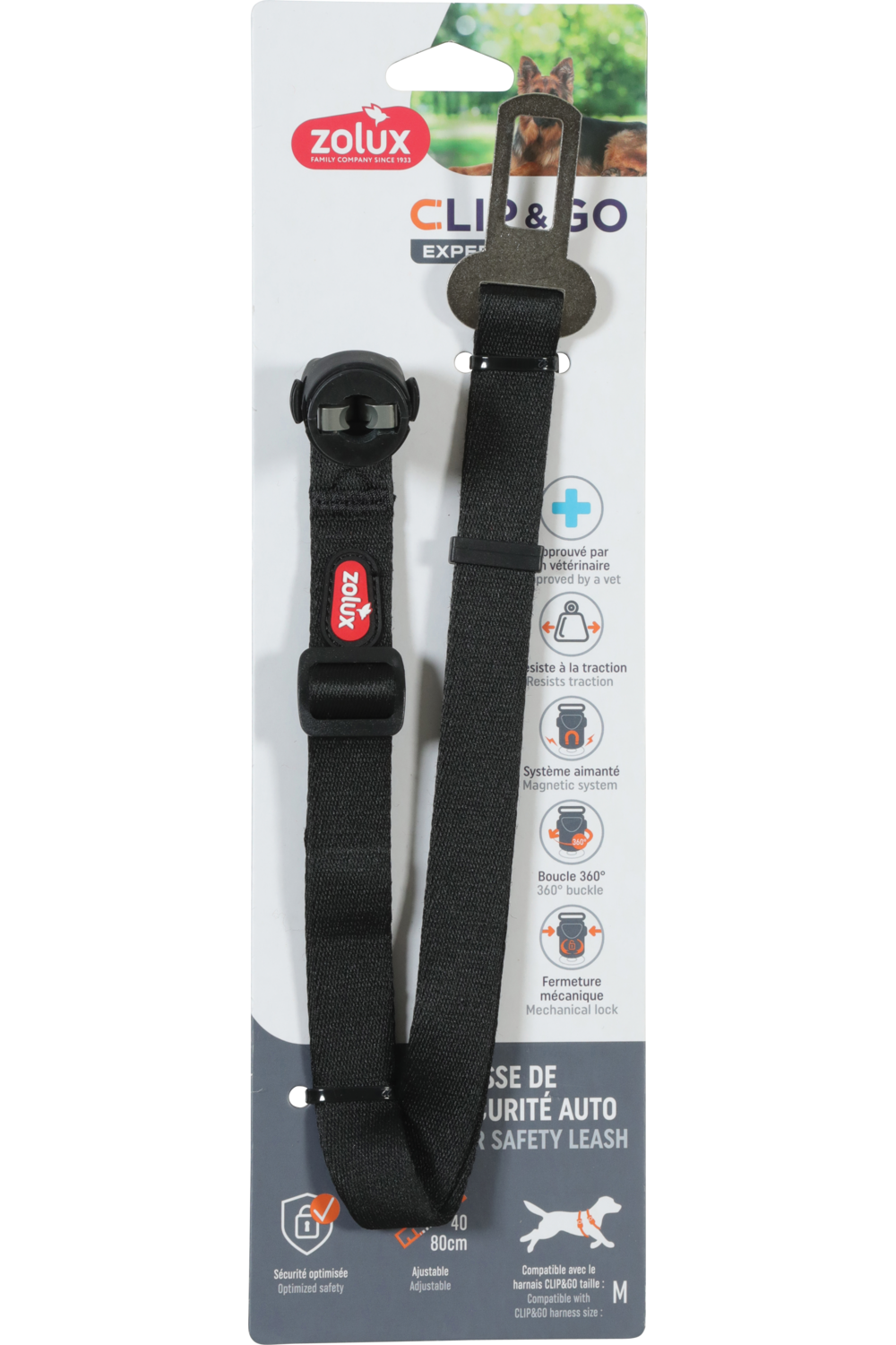 Adaptateur auto pour harnais Clip & Go Medium