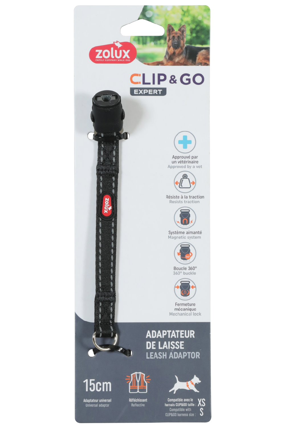 Adaptateur Universel pour harnais Clip & Go XS/Small