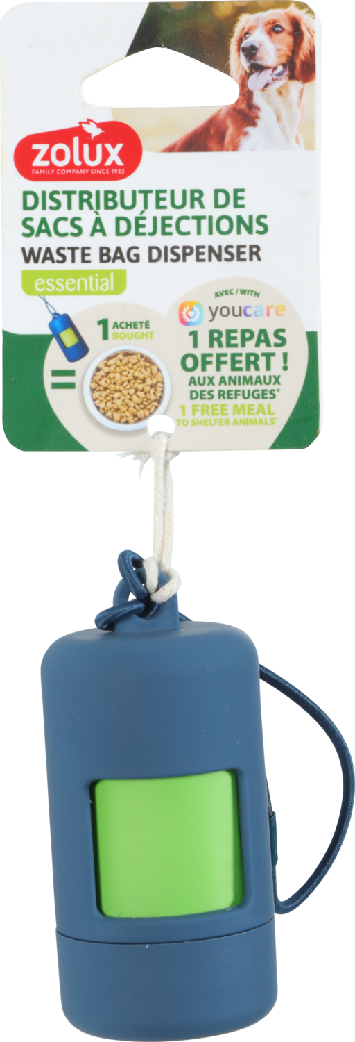 Distributeur de sacs à déjections chien – Zolux X YouCare
