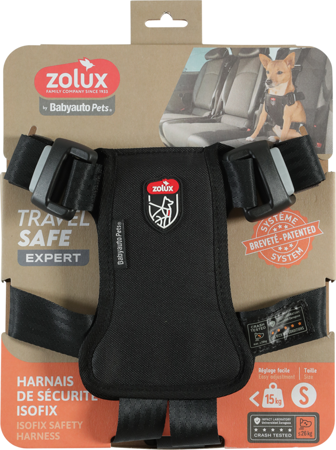 HARNAIS DE SÉCURITÉ AUTO TRAVEL SAFE - TAILLE S