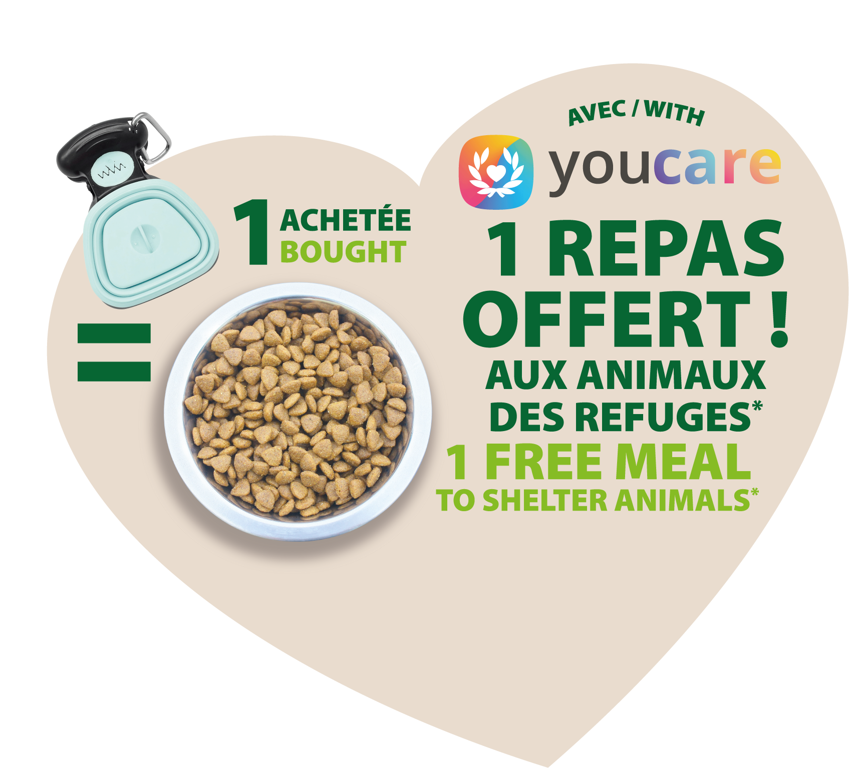 Pelle à déjections chien ergonomique – Zolux X YouCare