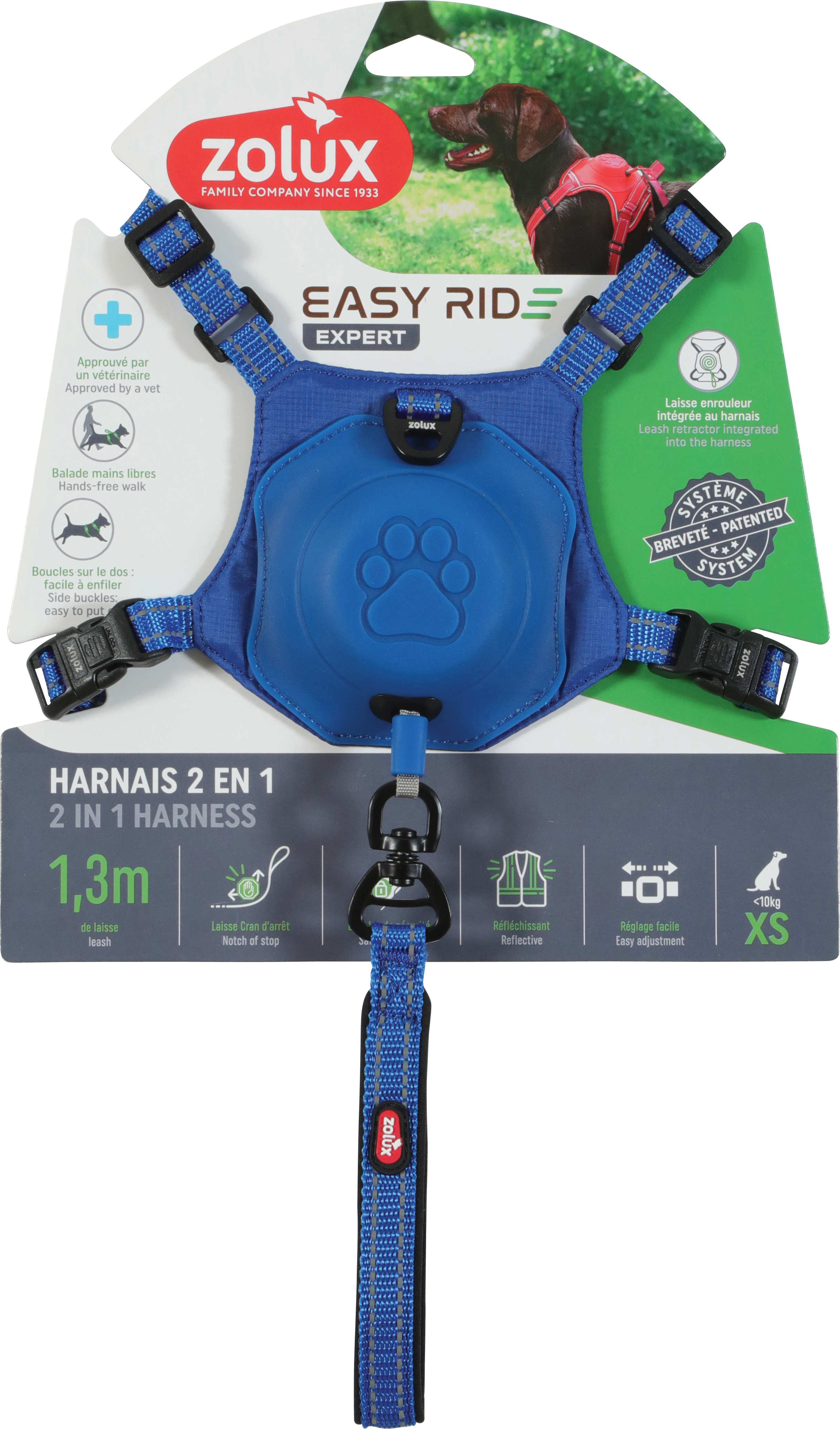 Harnais pour chien Easy Ride XS