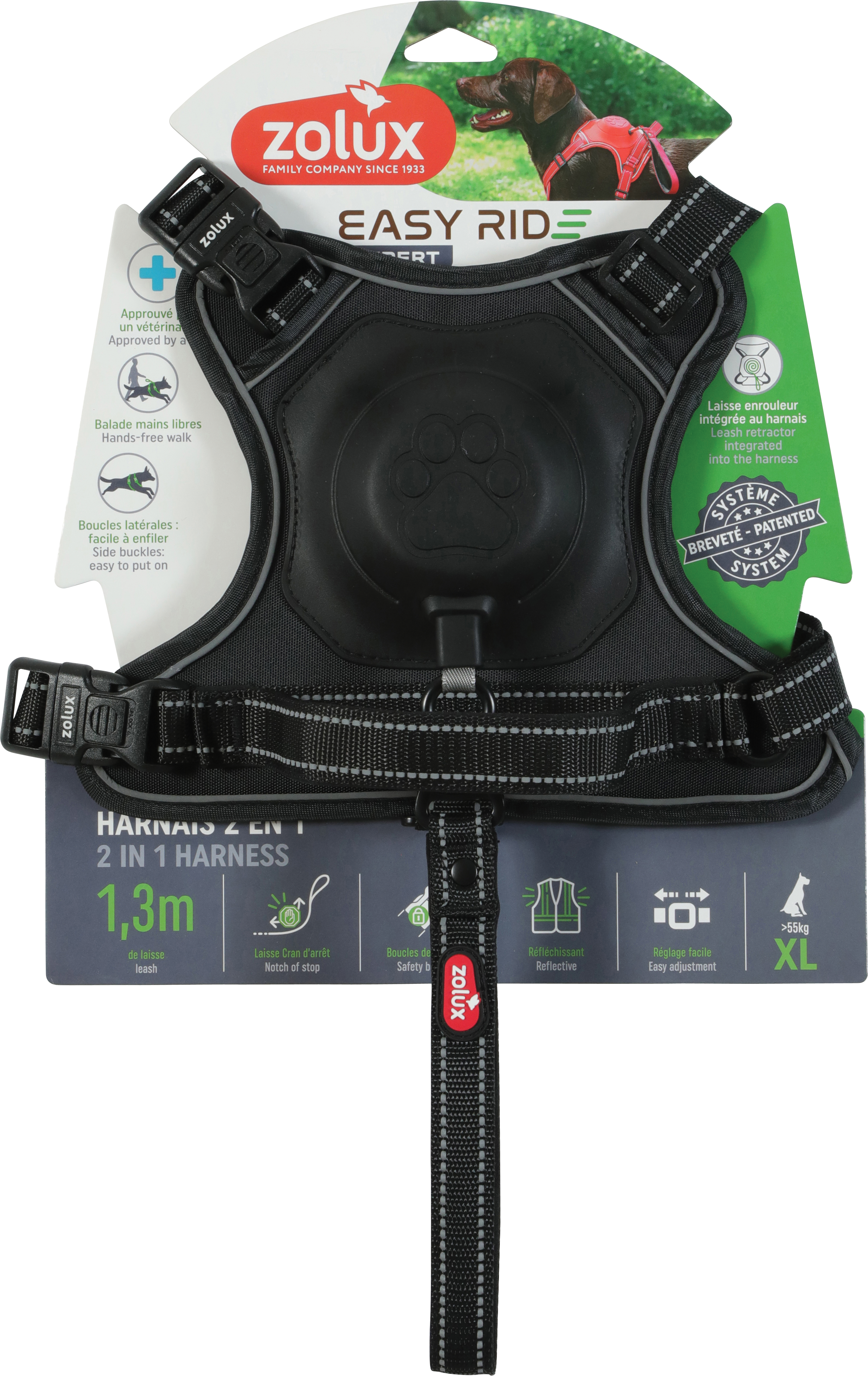 Harnais pour chien Easy Ride XL