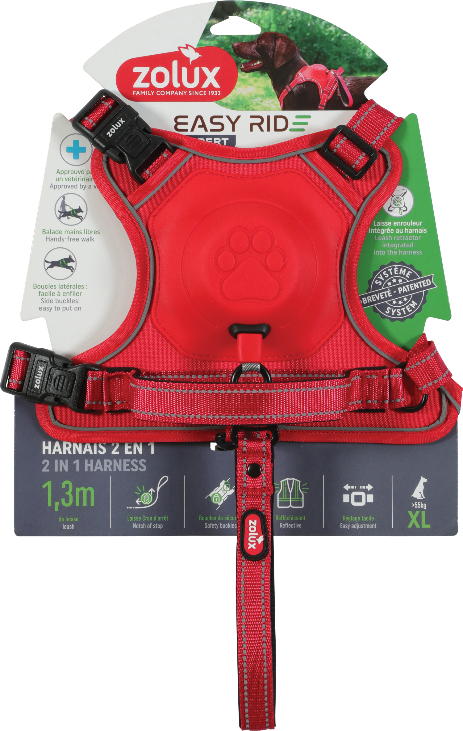 Harnais pour chien Easy Ride XL