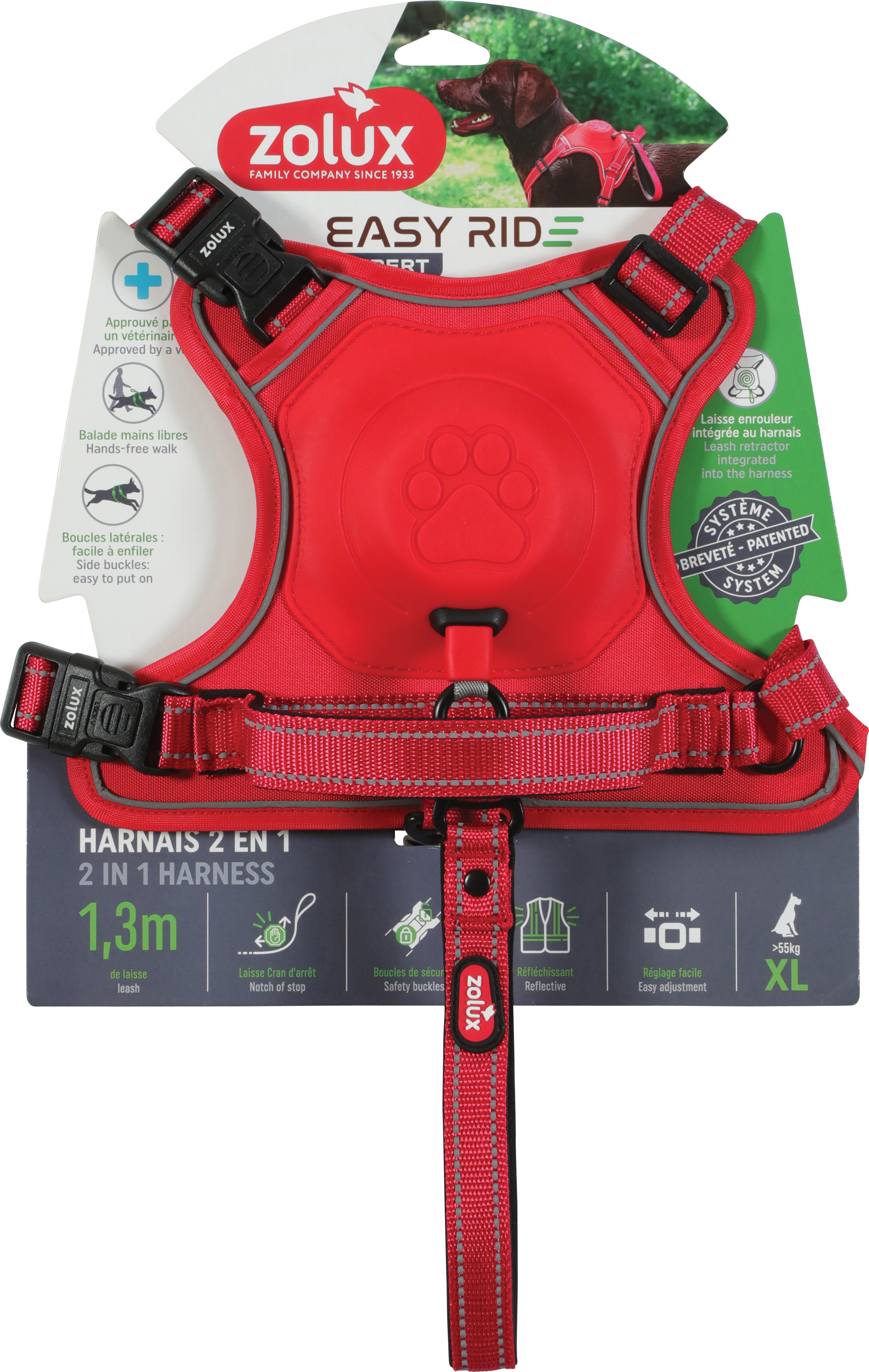 Harnais pour chien Easy Ride XL