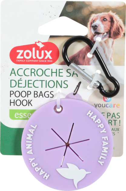 Accroche sac à déjections pour laisse – Zolux X YouCare