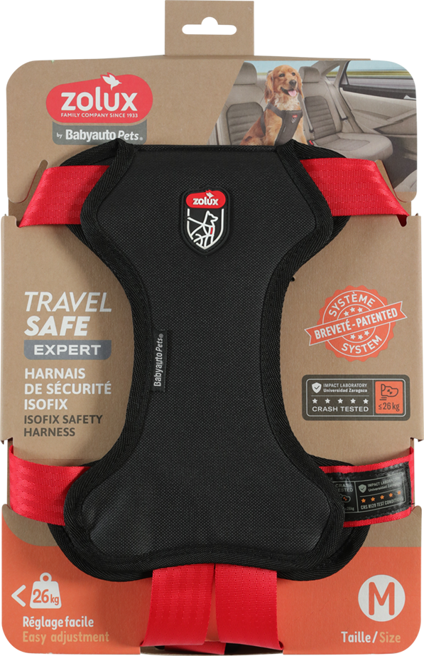 HARNAIS DE SÉCURITÉ AUTO TRAVEL SAFE - TAILLE M