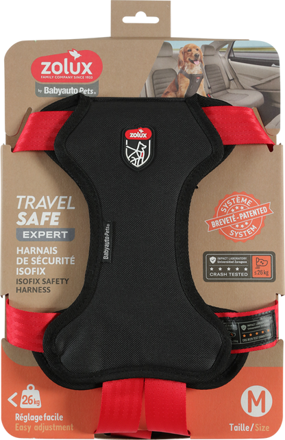 HARNAIS DE SÉCURITÉ AUTO TRAVEL SAFE - TAILLE M