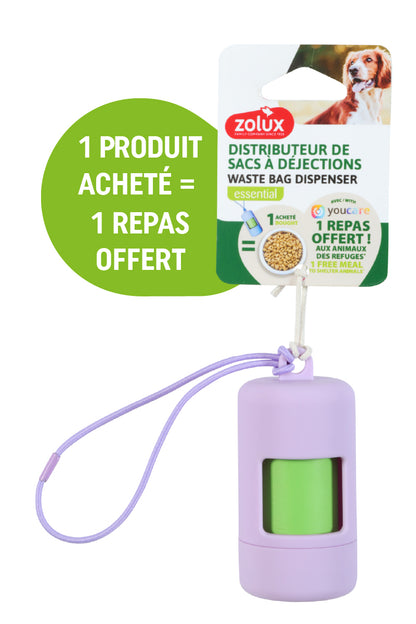 Distributeur de sacs à déjections chien – Zolux X YouCare