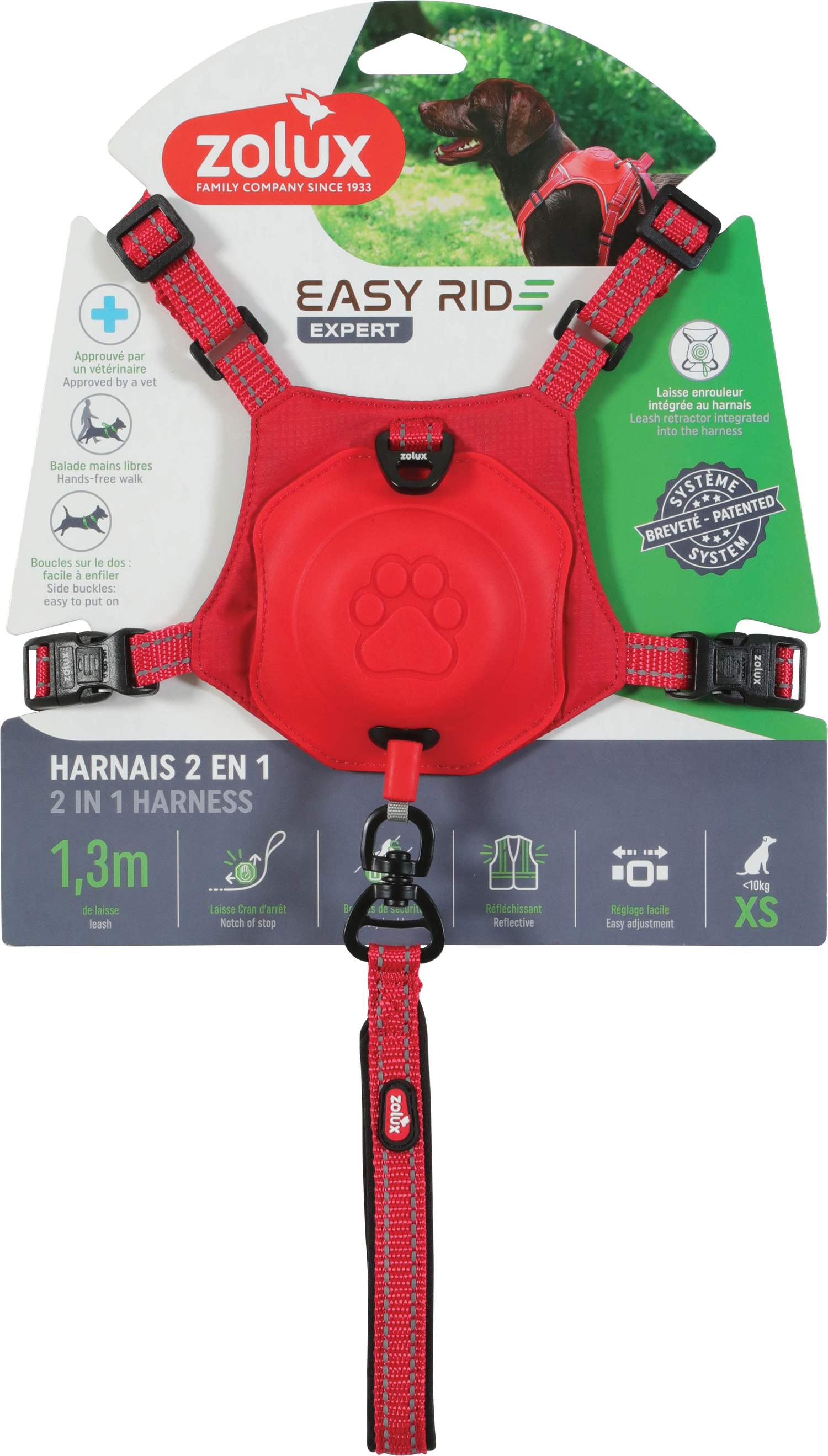 Harnais pour chien Easy Ride XS