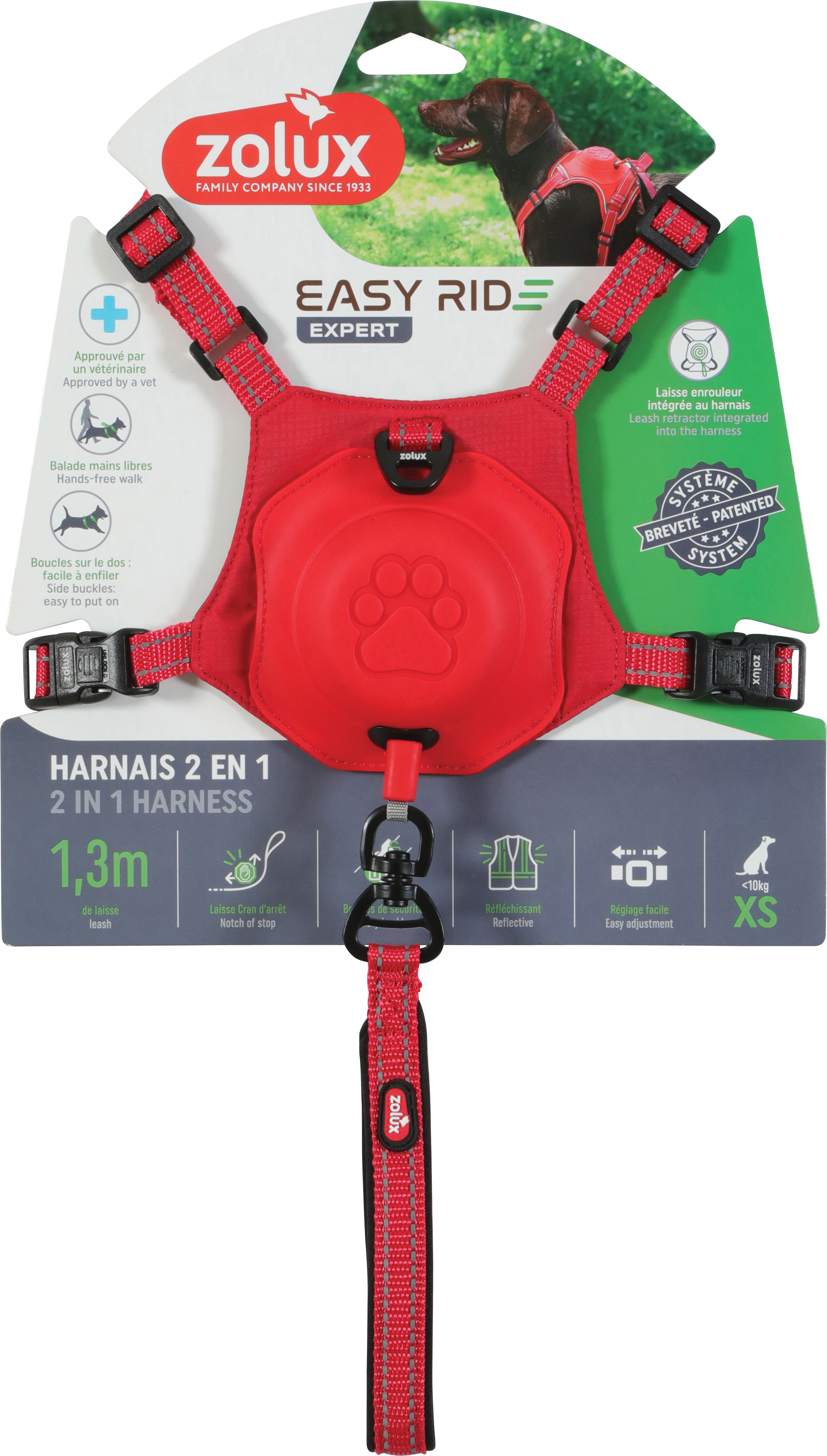 Harnais pour chien Easy Ride XS