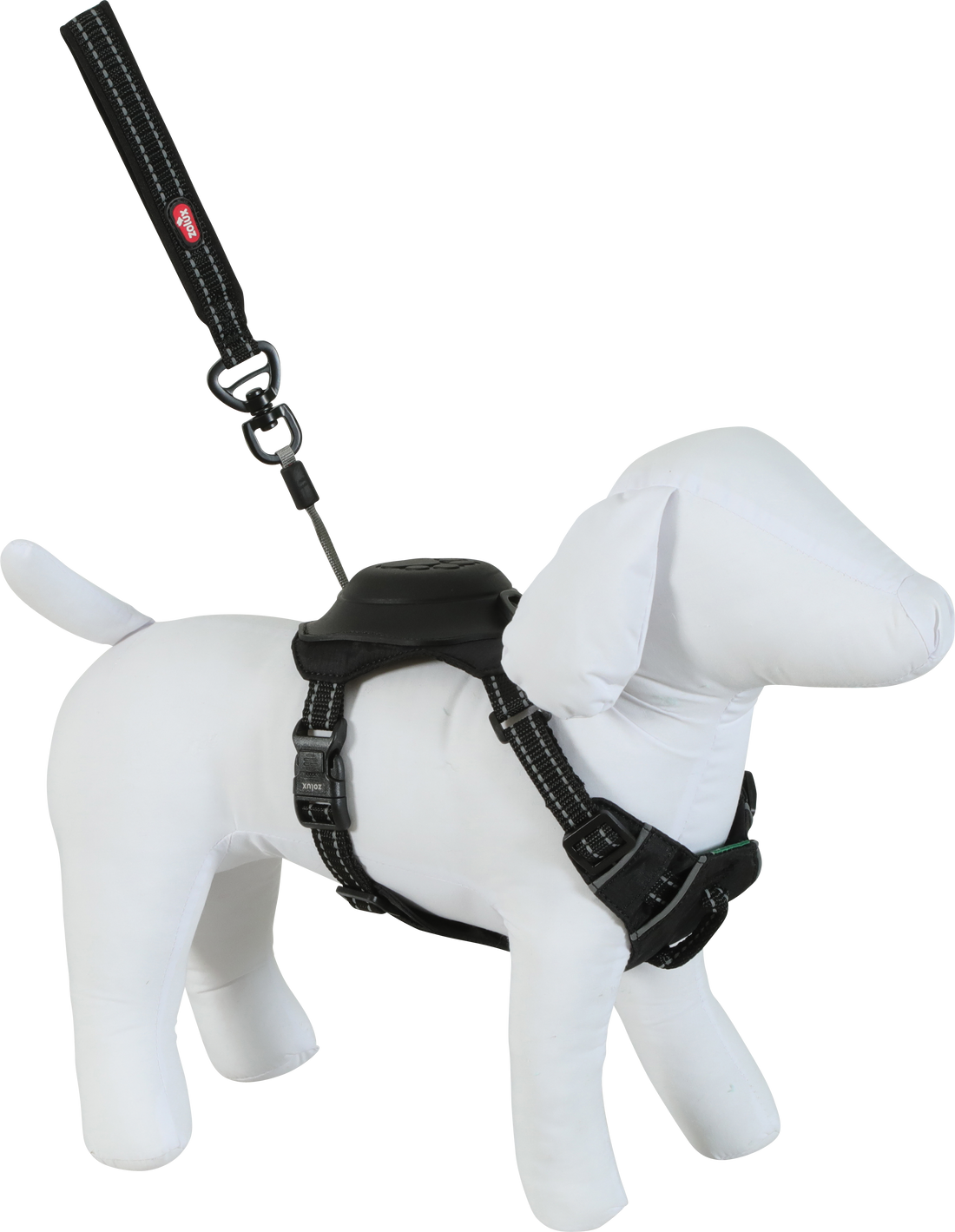 Harnais avec laisse rétractable pour chien Easy Ride XS